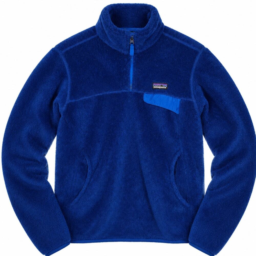 Patagonia Women's Small Royal Blue Re-Tool Snap-T Fleece Pullover
